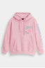 Washington DC Blossom Graphic Hoodie – Women’s Pink Streetwear Hoodie