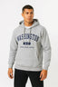Washington D.C. Hoodie โ Unisex Grey Sweatshirt | Soft Cotton Blend Pullover