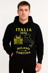 Italia 2026 Olympics Milano–Cortina Hoodie – Premium Fleece – Unisex
