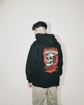 Freedom Skull Hoodie – Rise and Break the Chains