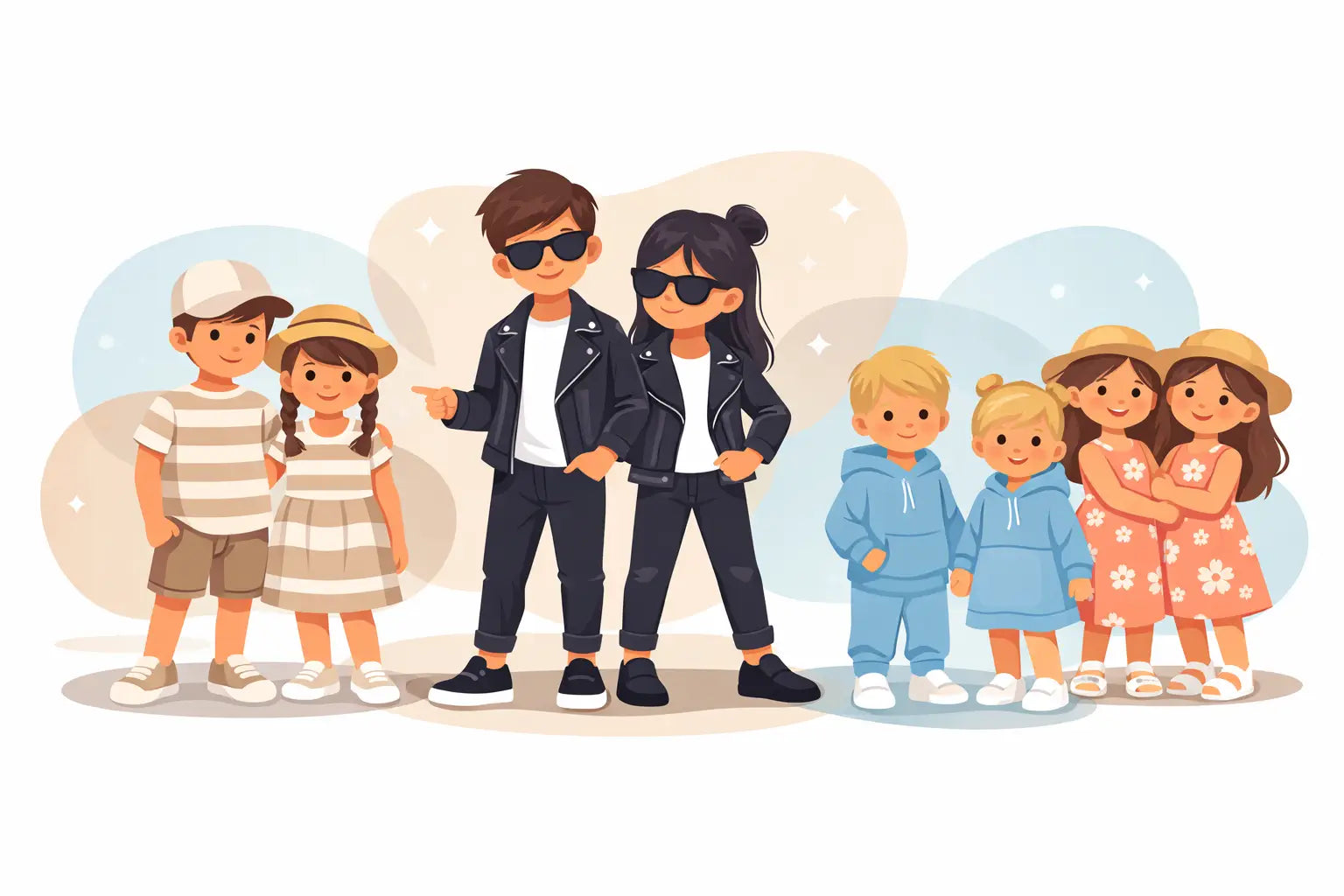 10 Kids Matching Outfit Ideas That Look Cool