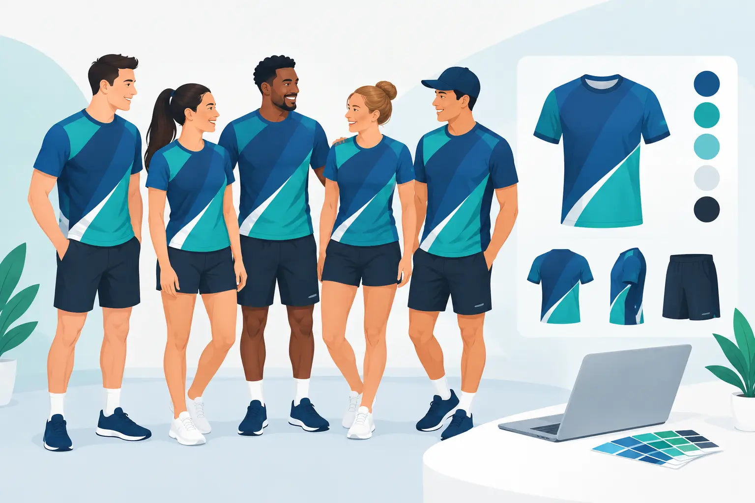 Personalized Sportswear Design Guide for Groups