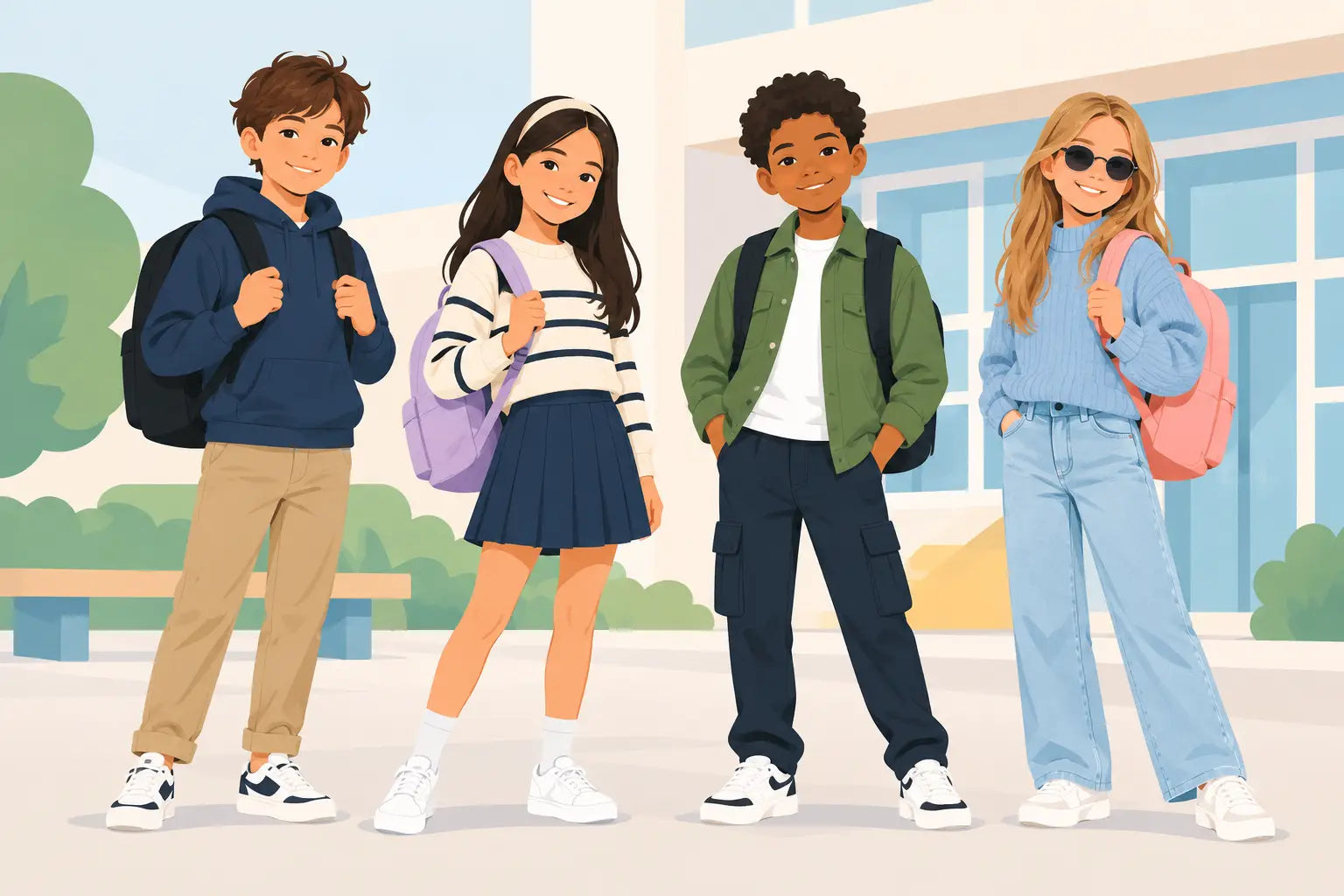 Best Kids Outfits for School That Feel Cool