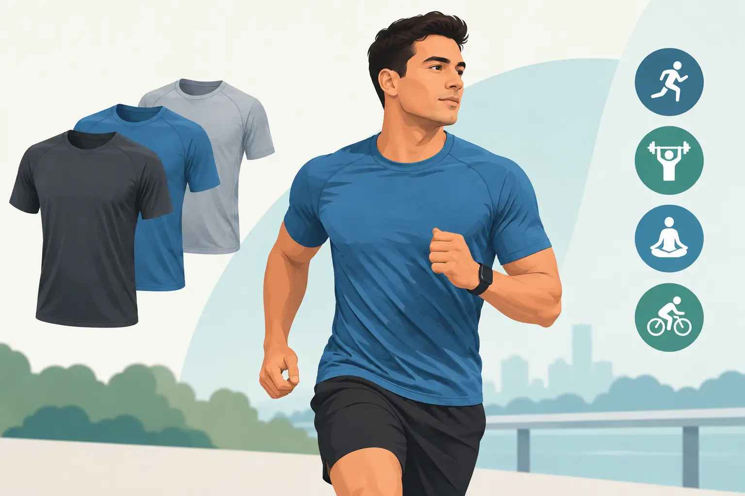Best T Shirts for Workouts That Move With You