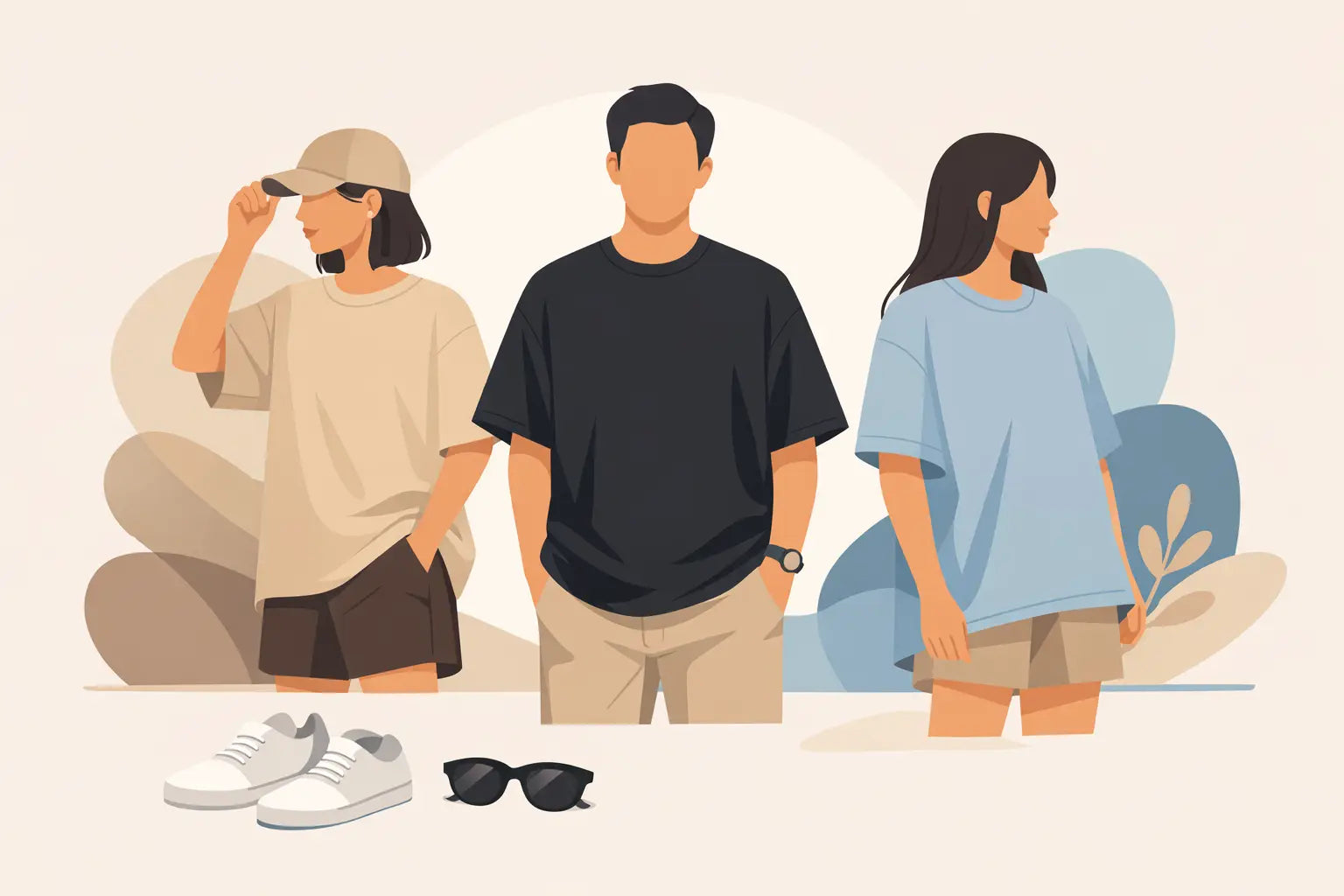 How to Wear Unisex Oversized T Shirts