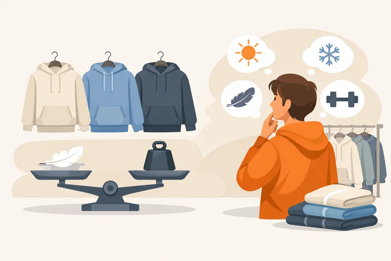 How to Choose Hoodie Weight for Your Style