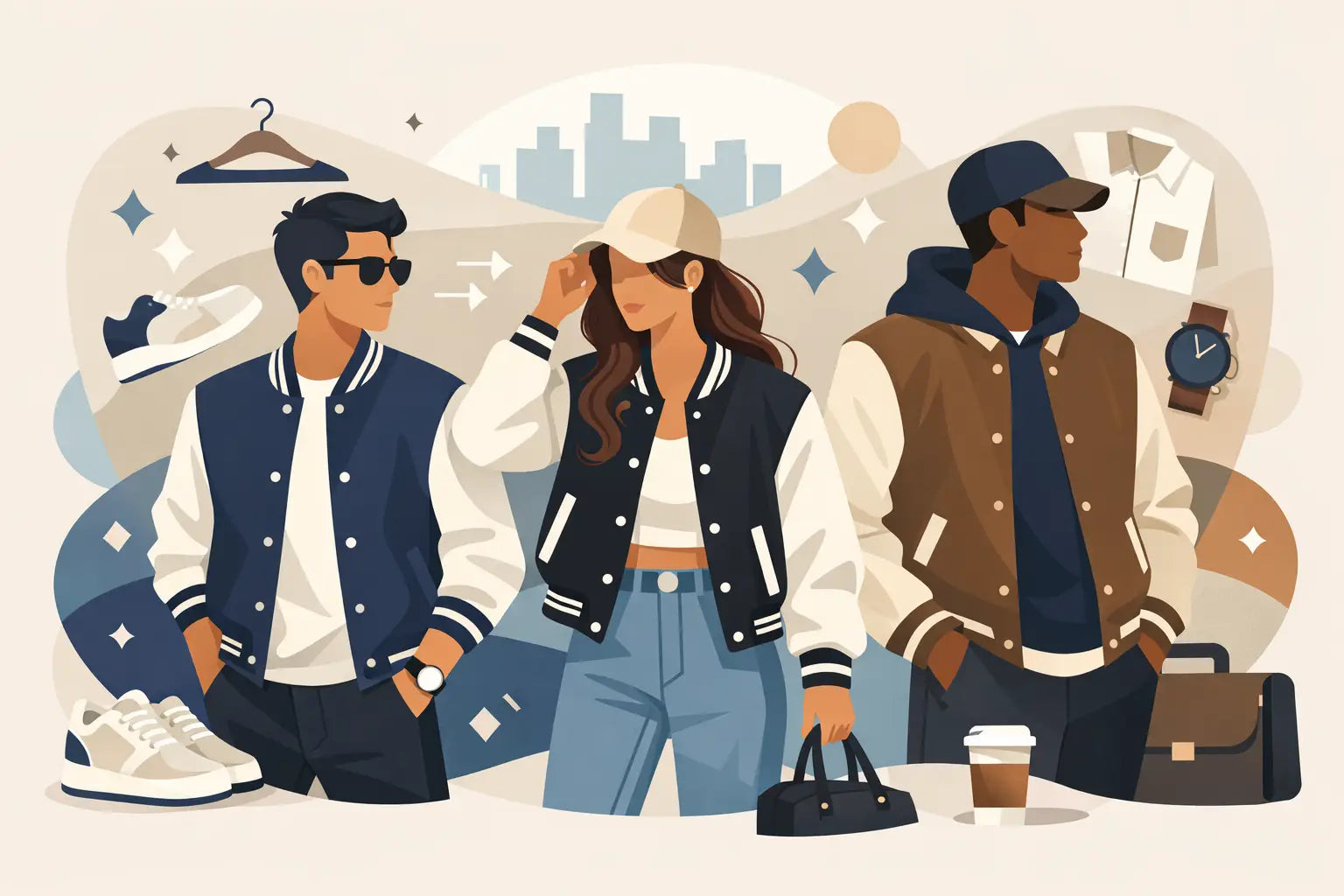 How to Style Varsity Jackets That Work