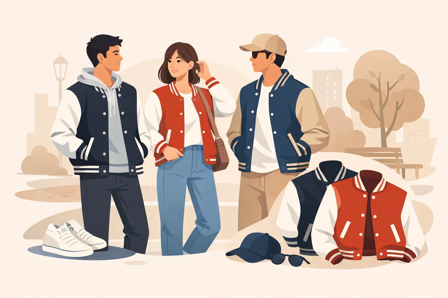 How to Wear Varsity Jackets With Everyday Style