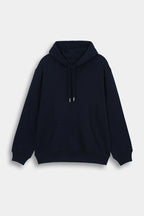 Classic Premium Fleece Pullover Navy Hoodie – Unisex Streetwear