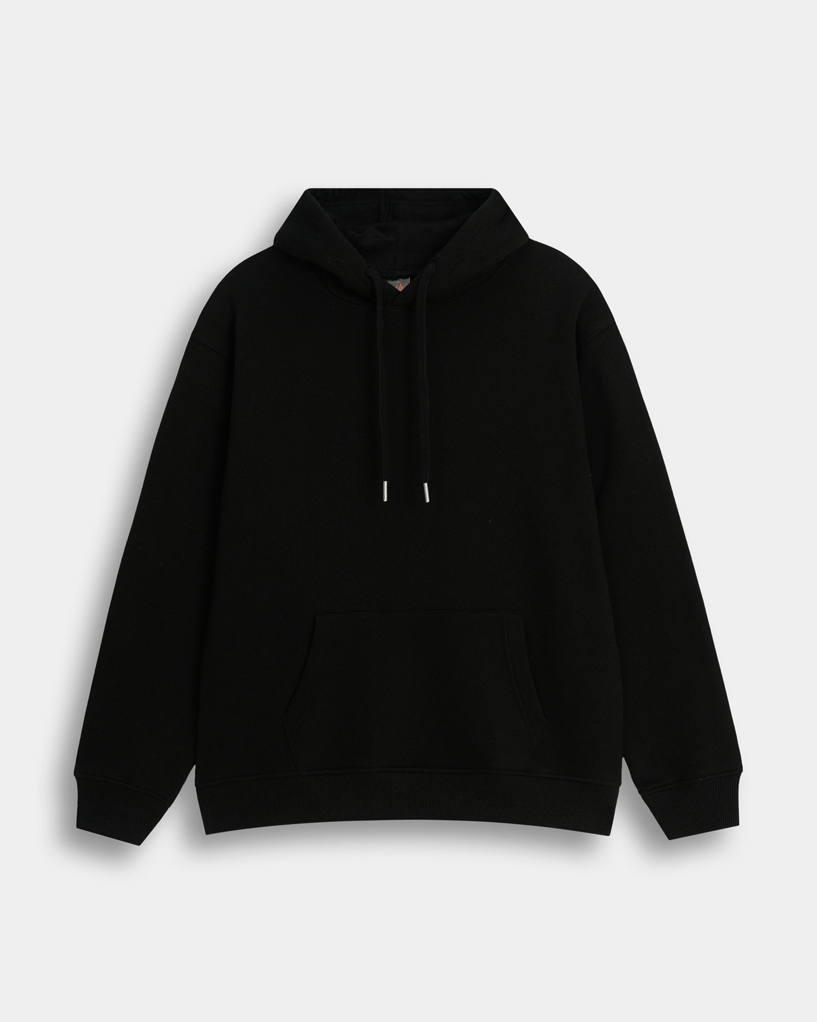 Classic Premium Fleece Pullover Black Hoodie – Unisex Streetwear Main image