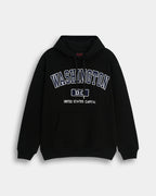 Washington DC Varsity Black Hoodie – Premium Unisex Pullover