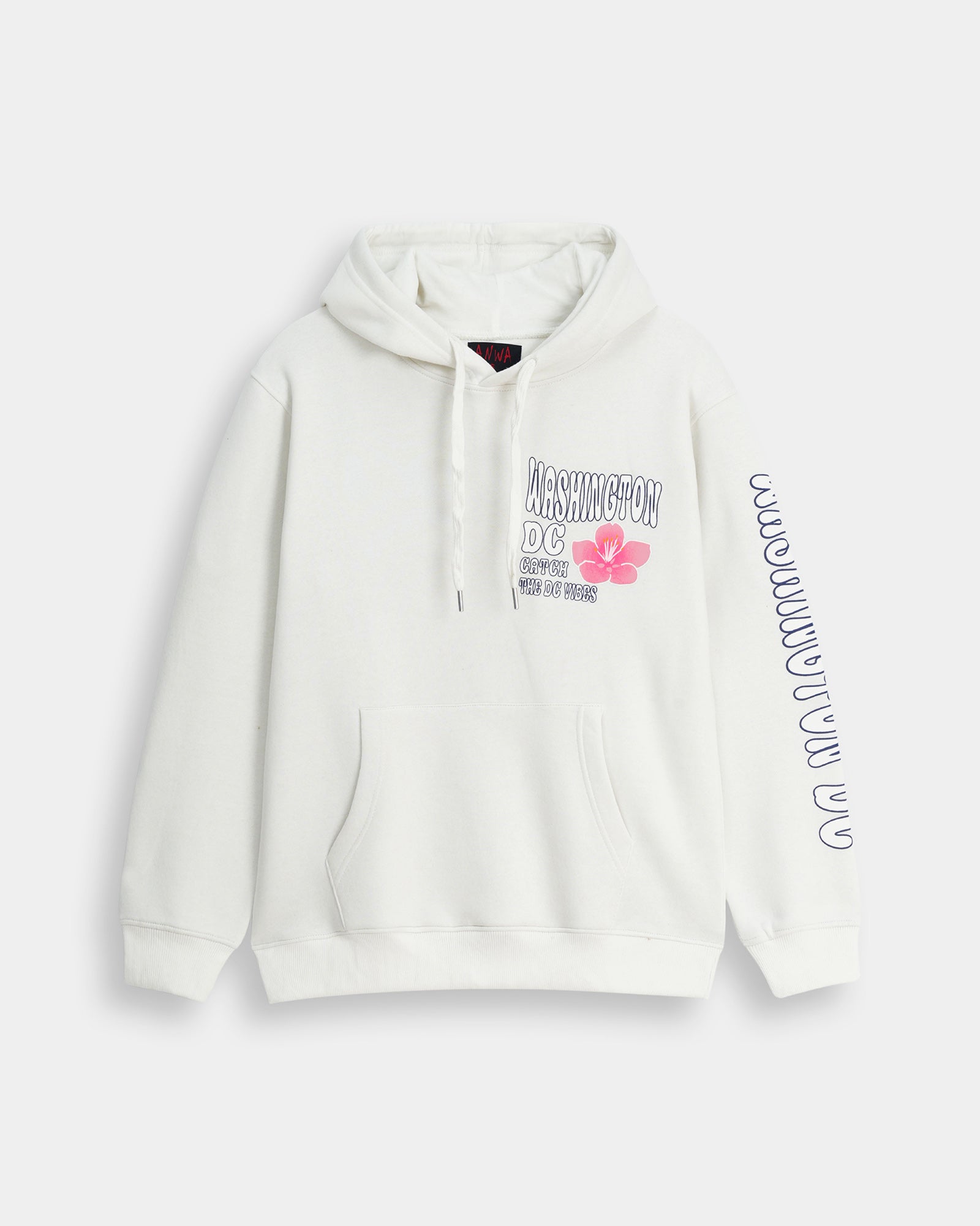 Washington DC Blossom Graphic Hoodie – Premium Streetwear Pullover Main image
