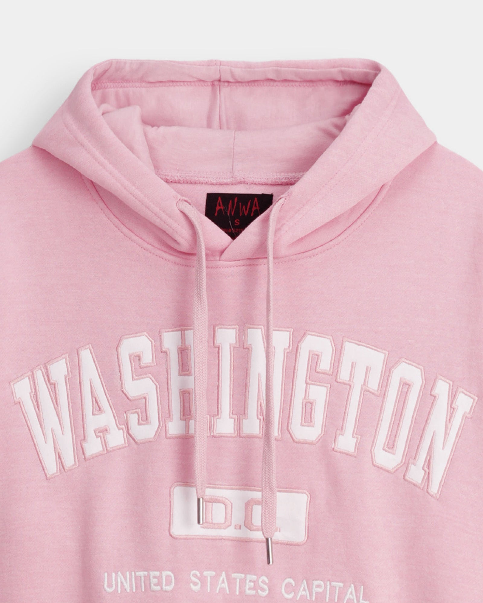 Washington D.C Varsity Hoodie – Unisex Street Style Pullover Secondary image