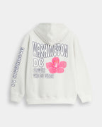 Washington DC Blossom Graphic Hoodie – Premium Streetwear Pullover