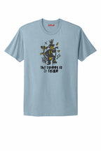 The Street In monkey Style - Blue