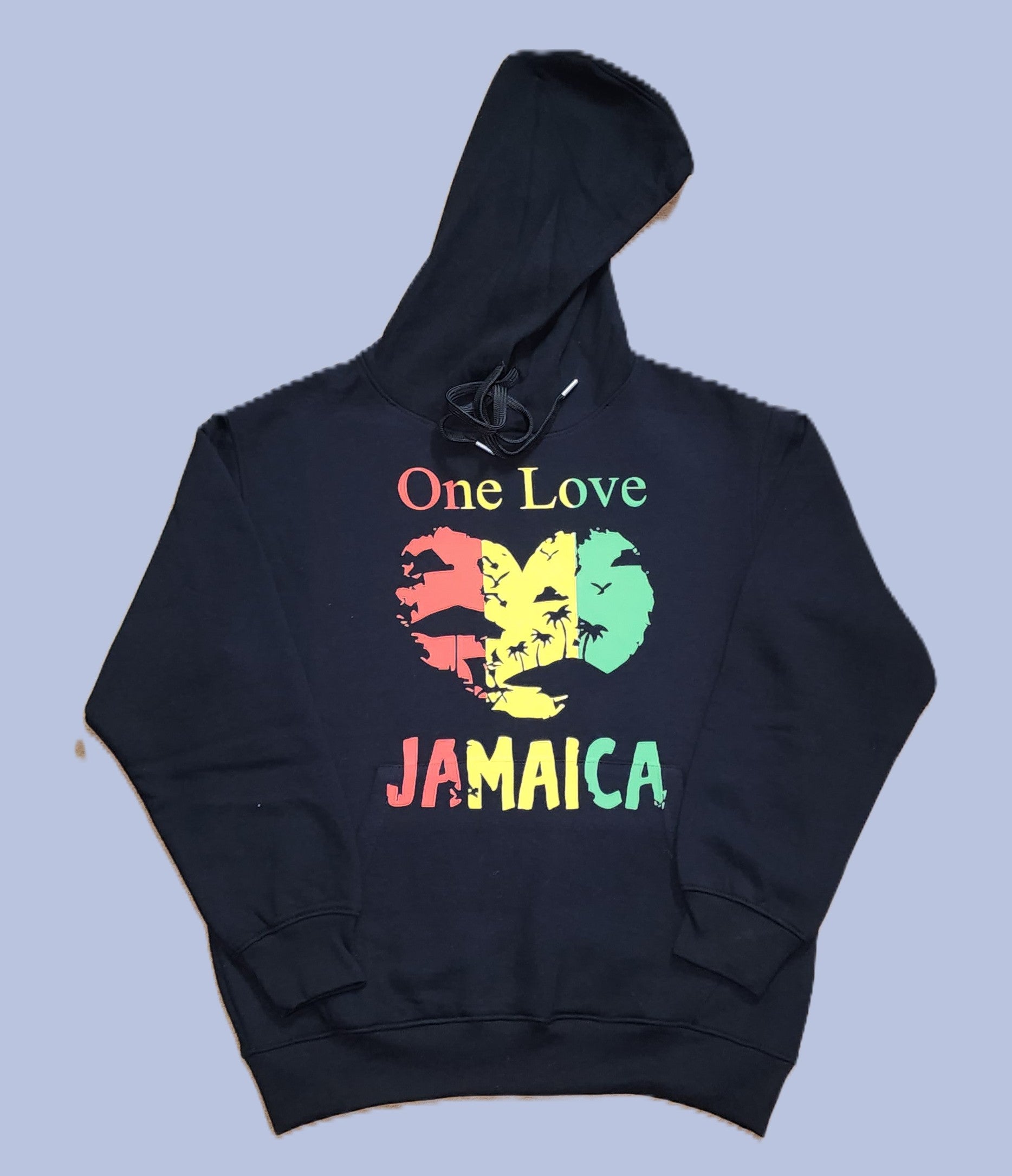 One Love Jamaica Hoodie | Rasta Vibes & Island Pride