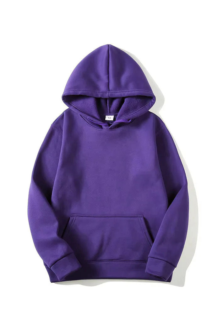 Men's Basic Pullover Hoodie