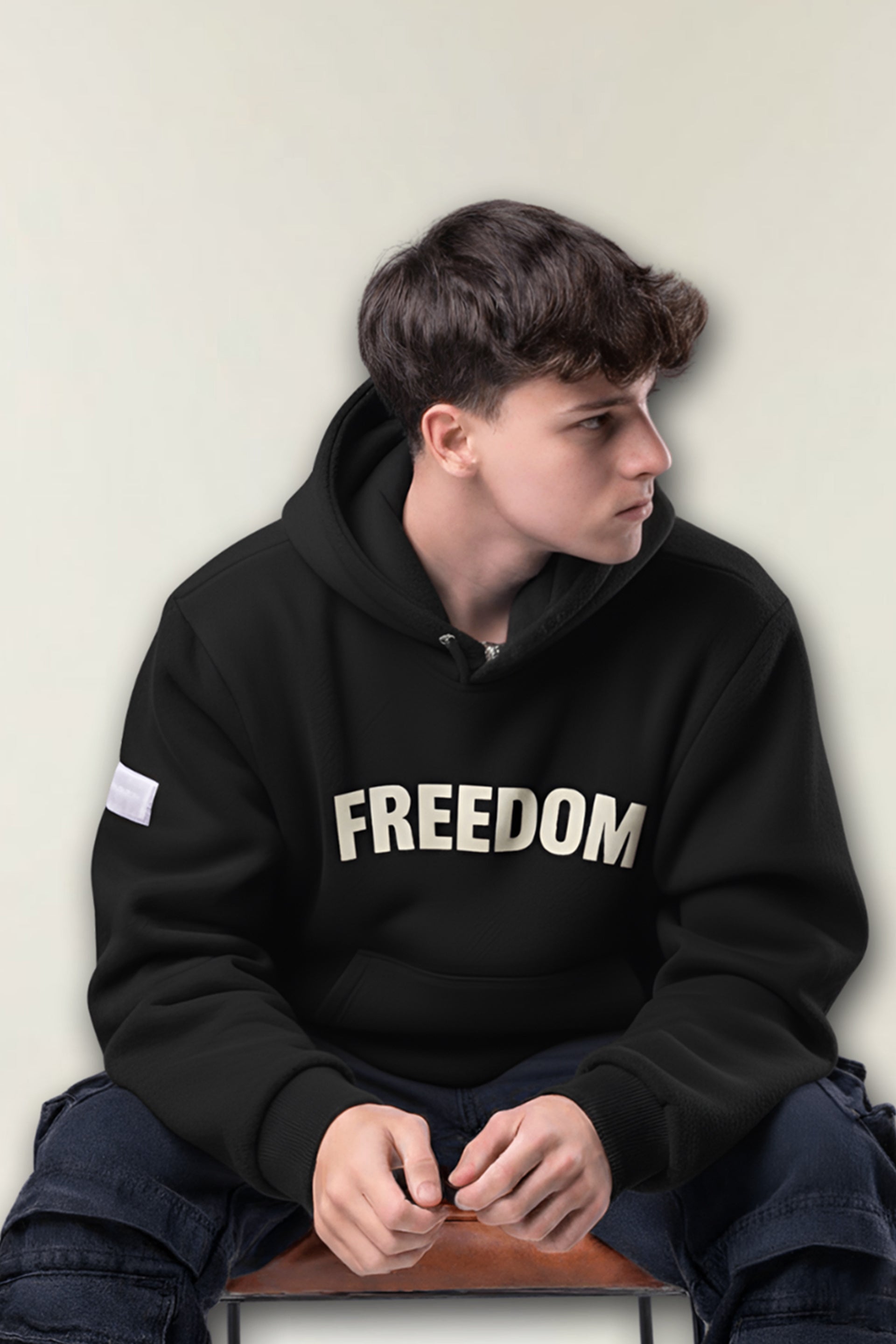 Freedom Skull Hoodie – Rise and Break the Chains