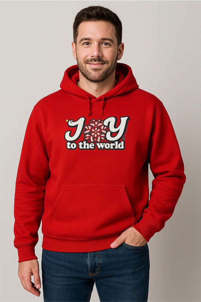 Christmas Joy to the World Hoodie Main image