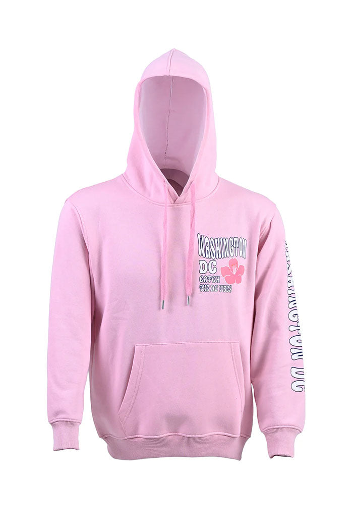Unisex Pink Washington DC Hoodie | Catch the DC Vibes in Style