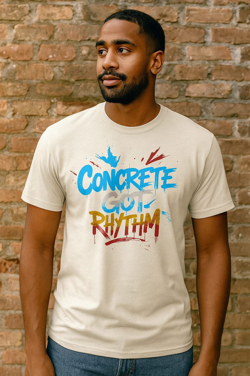 Cocrete Got  Rhythm - white