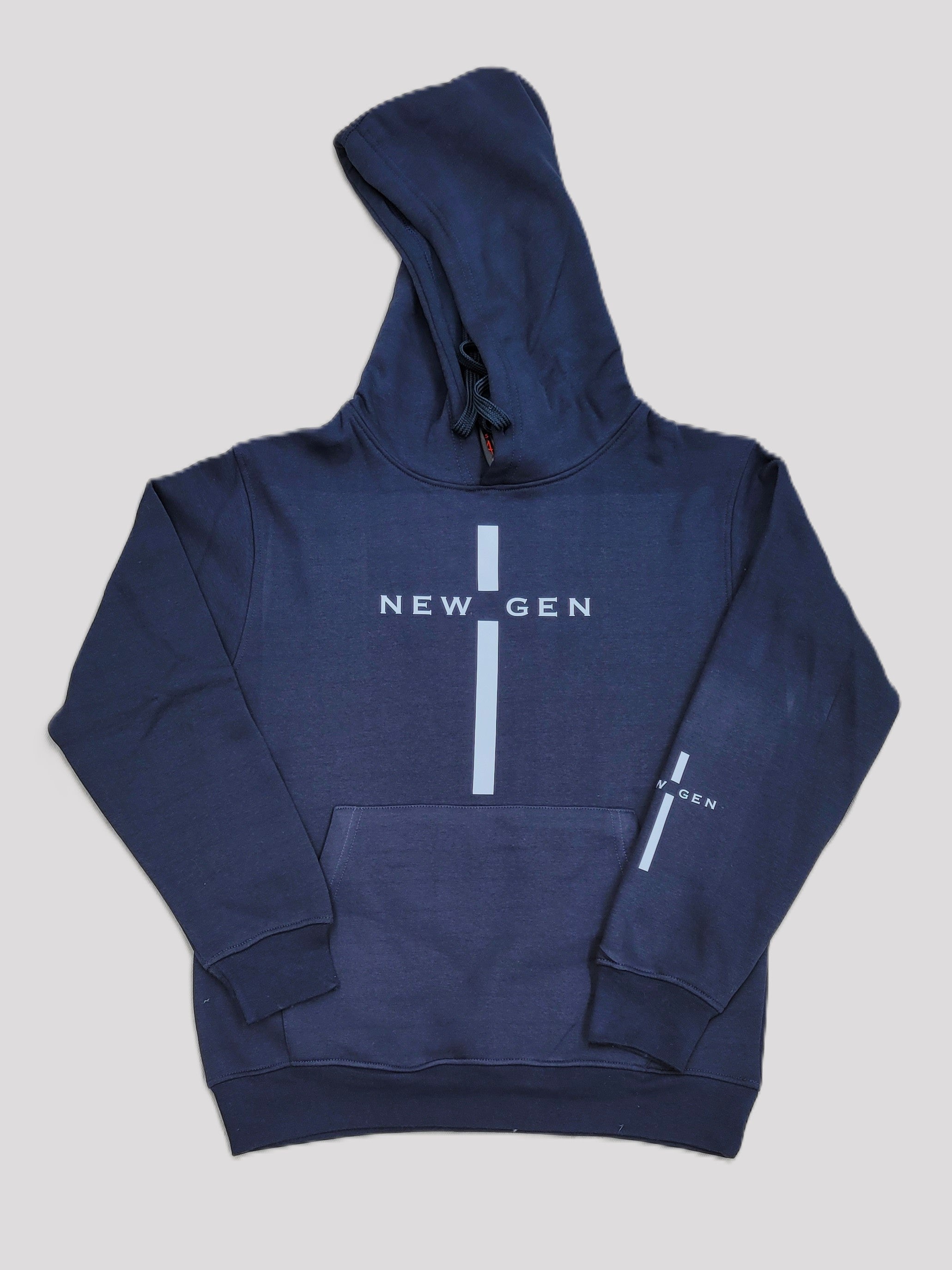 NEW GEN Cross Hoodie – Modern Streetwear Essential