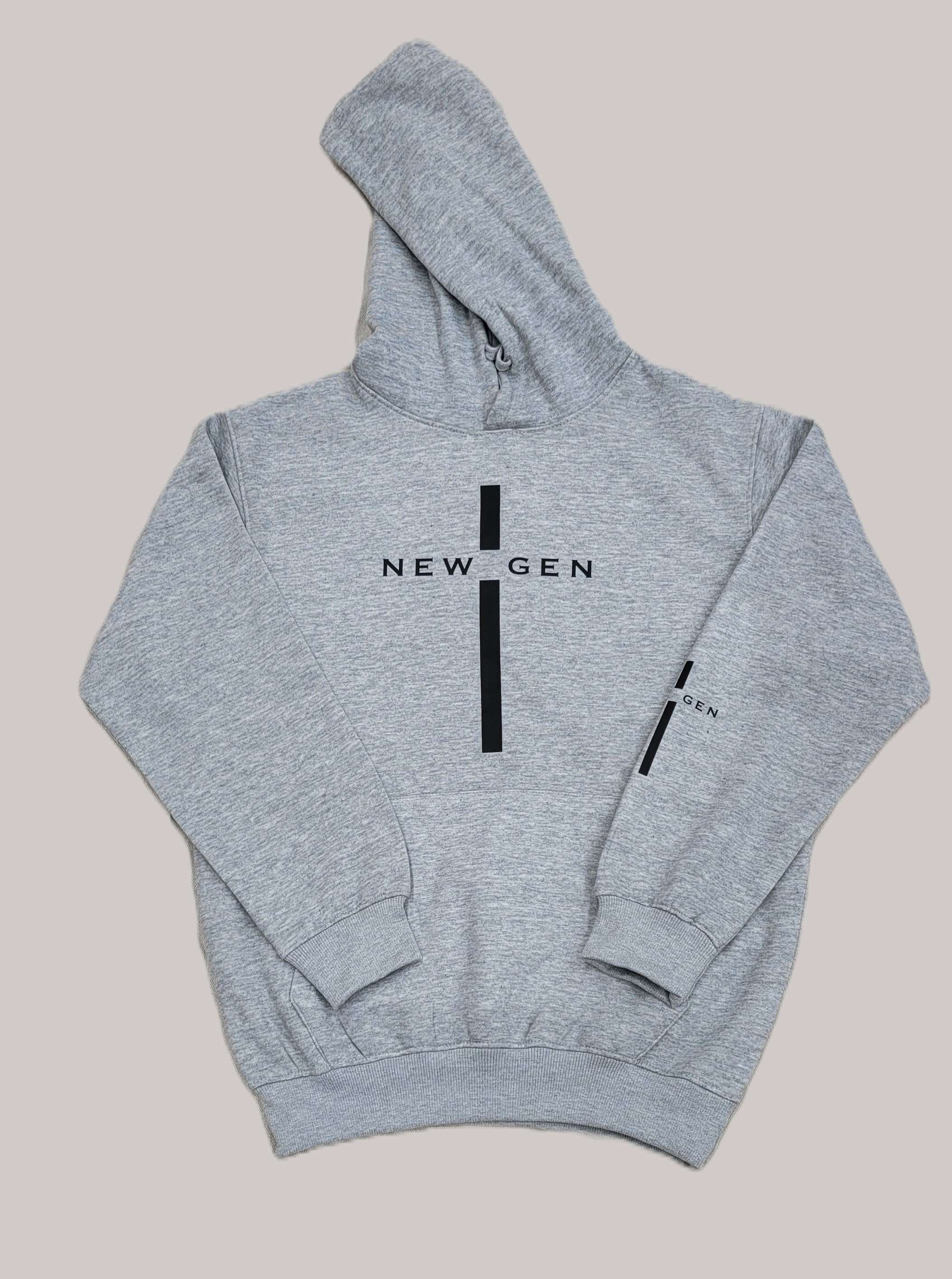 NEW GEN Cross Hoodie – Modern Streetwear Essential