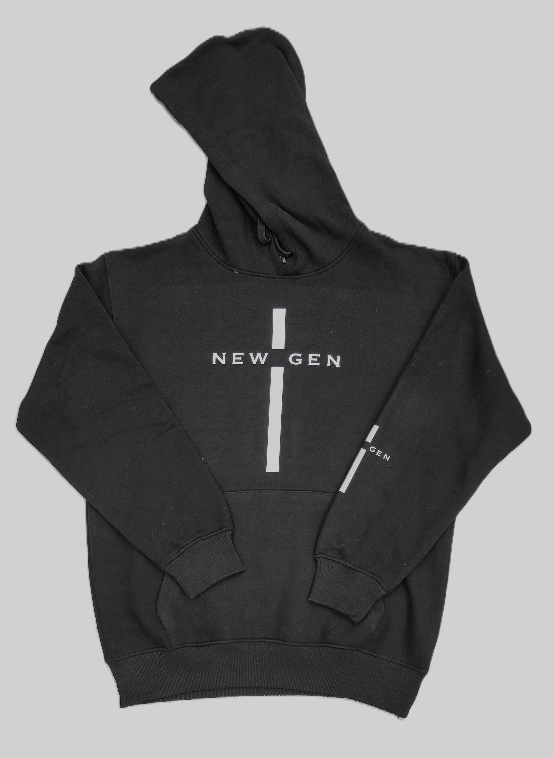 NEW GEN Cross Hoodie – Modern Streetwear Essential