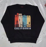 ANWA San Francisco DTF Print Sweatshirts Unisex