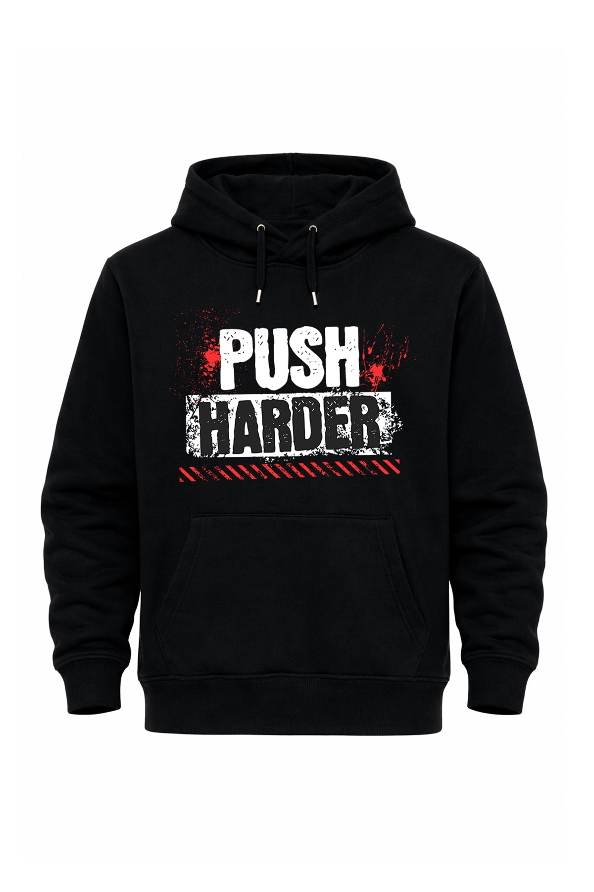 Hard-Edge Signature Graphic Hoodie
