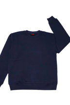 ANWA Plain Fleece Crew Neck Sweatshirts Uni Sex
