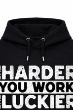 Ambition Series: Bold Block-Print Fleece Hoodie