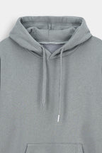Classic Premium Fleece Pullover Grey Hoodie – Unisex Streetwear