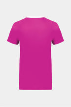 Unisex Garment-Dyed Heavyweight Pink With White Sides