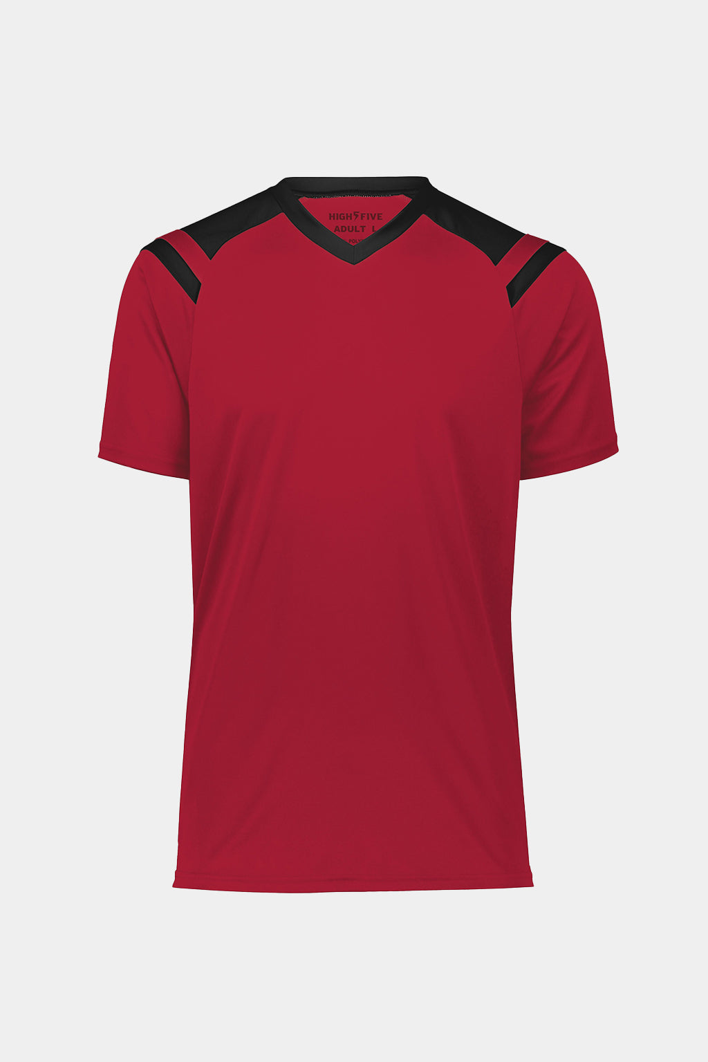 Unisex Garment-Dyed Heavyweight Red With Black Sides Main image