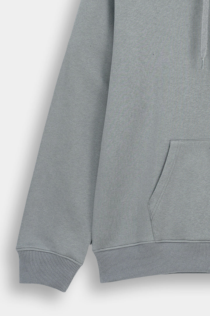 Classic Premium Fleece Pullover Grey Hoodie – Unisex Streetwear