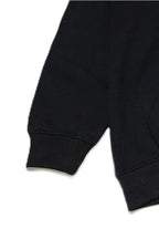 Black KING Hoodie | Mid-Weight Fleece Pullover with Crown Print