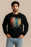 ANWA San Francisco DTF Print Sweatshirts Uni Sex