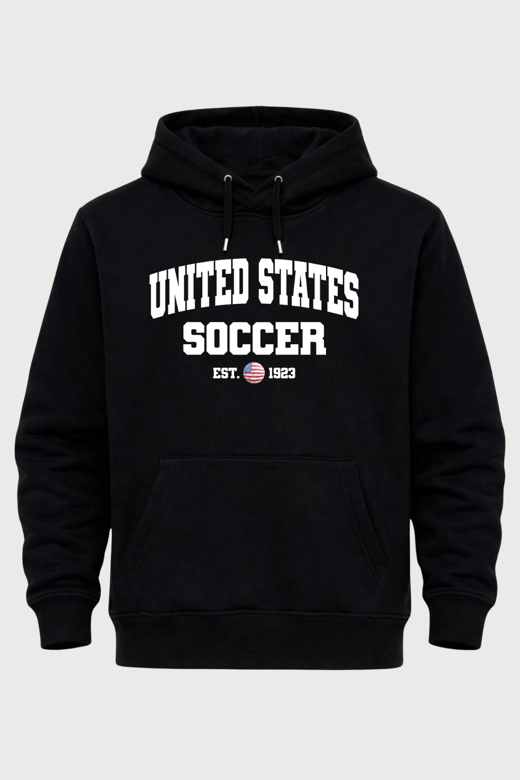 United States : Bold Block-Print Fleece Hoodie Main image