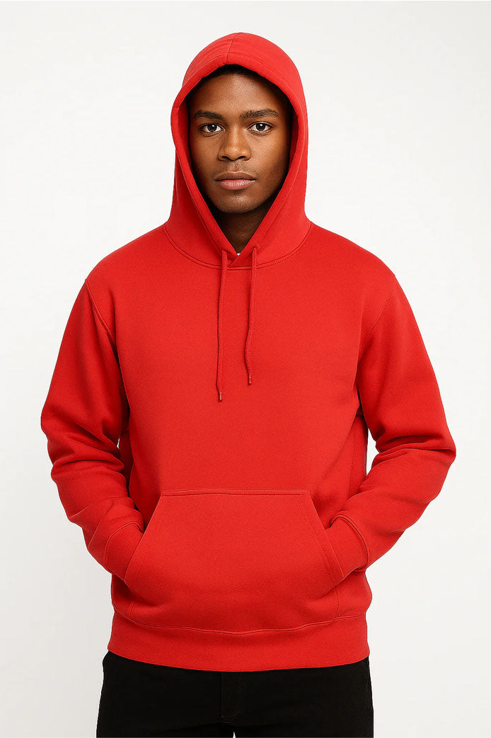 Men's Basic Pullover Hoodie