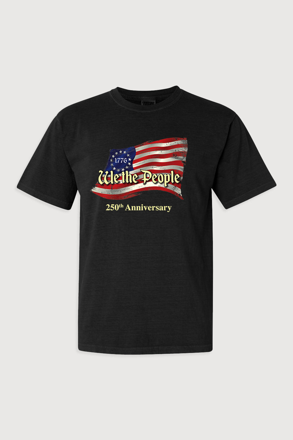 Unisex Garment-Dyed Heavyweight T-Shirt Black