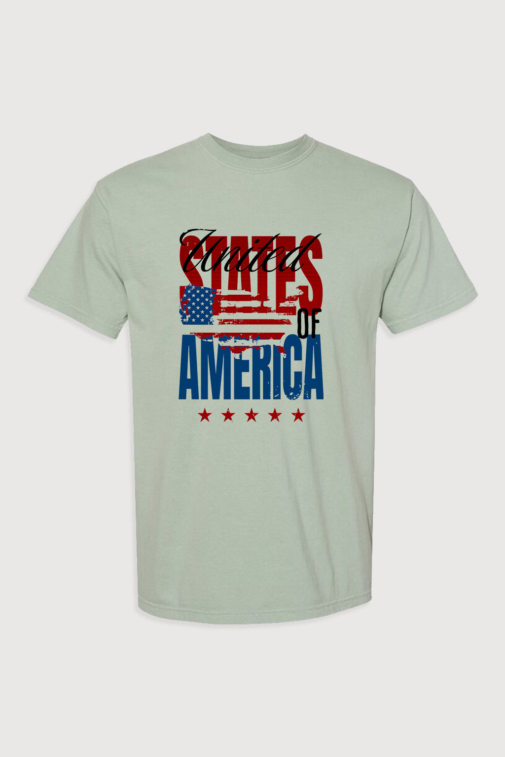 Unisex Garment-Dyed Heavyweight T-Shirt Light Green