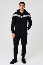 Men’s Contrast Panel Fleece Tracksuit | Casual, Gym & Streetwear Essential