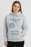 Italia 2026 Olympics Milano–Cortina Hoodie – Premium Fleece – Unisex