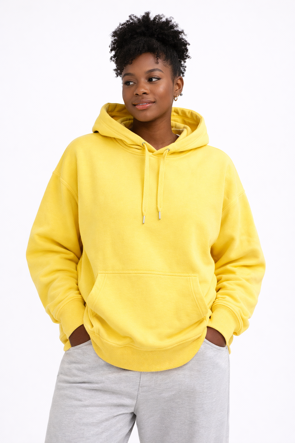 Premium Drop Shoulder Hoodie – 300 GSM Midweight | Loose Fit