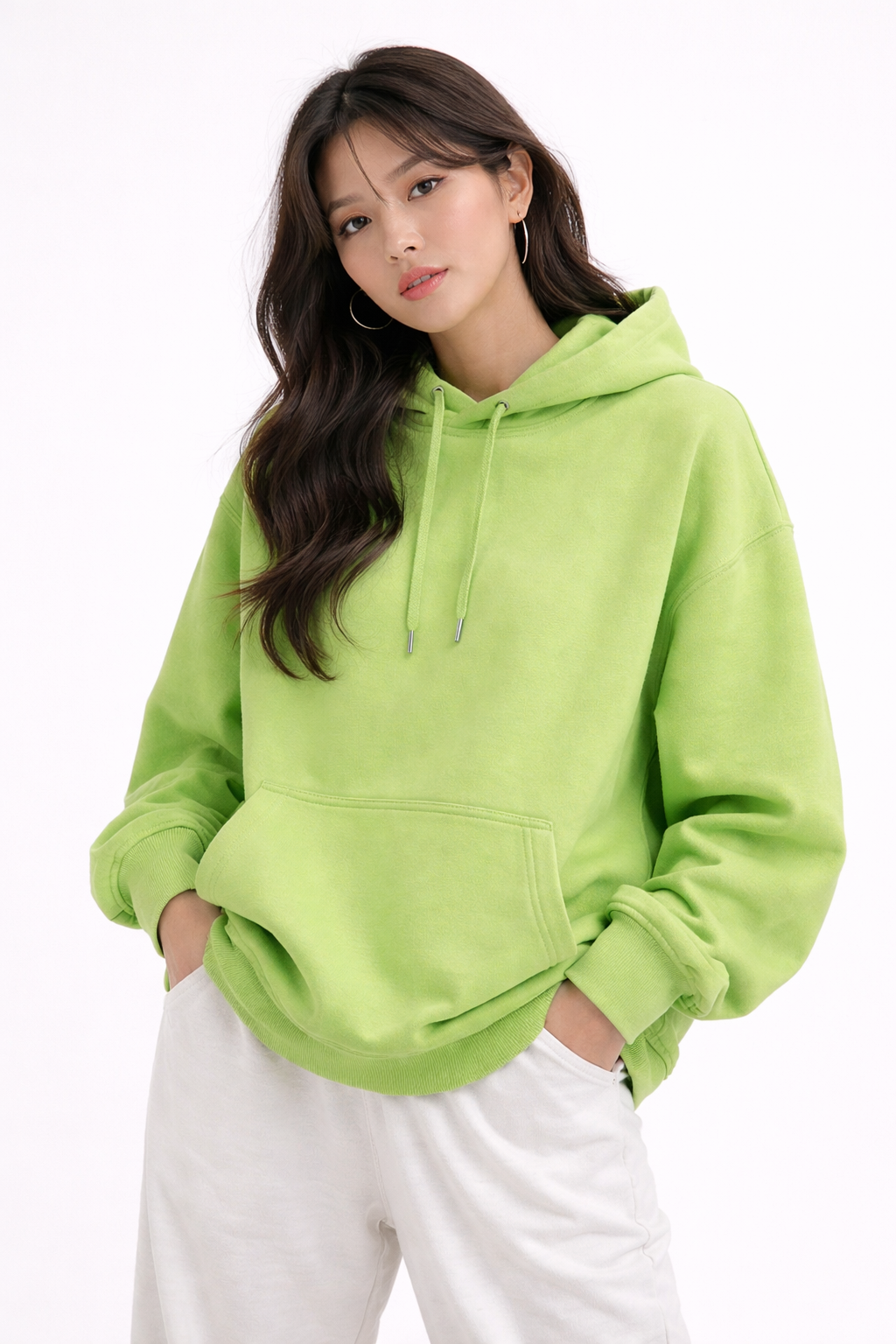 Premium Drop Shoulder Hoodie – 300 GSM Midweight | Loose Fit