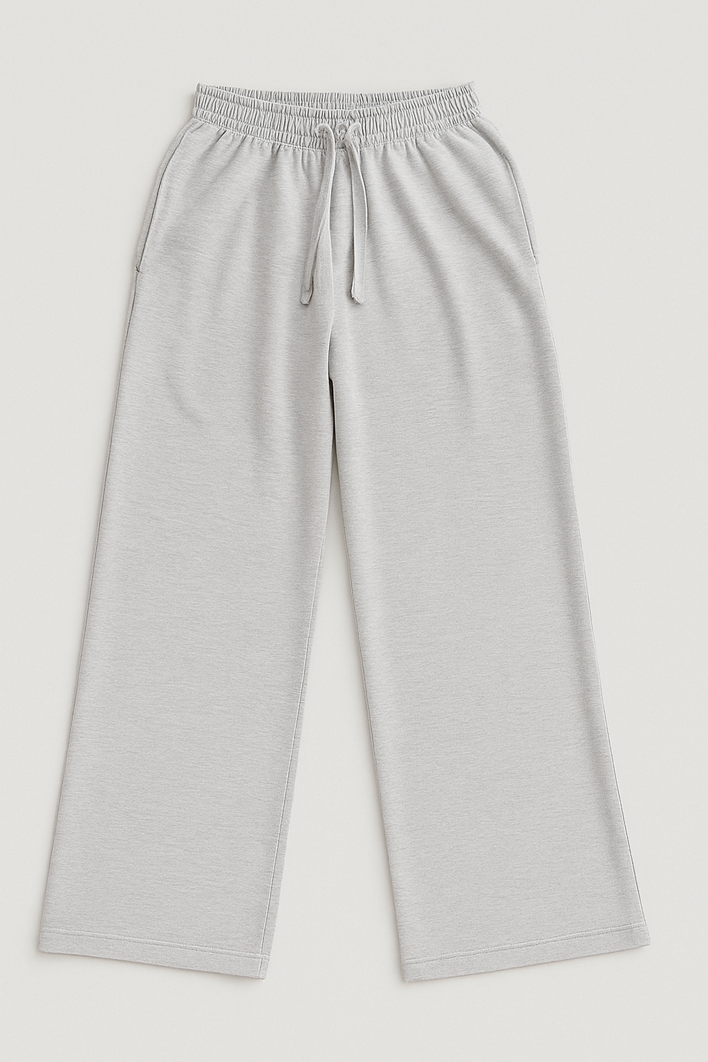 Unisex French Terry Wide-Leg Pants