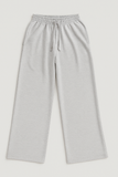 Unisex French Terry Wide-Leg Pants
