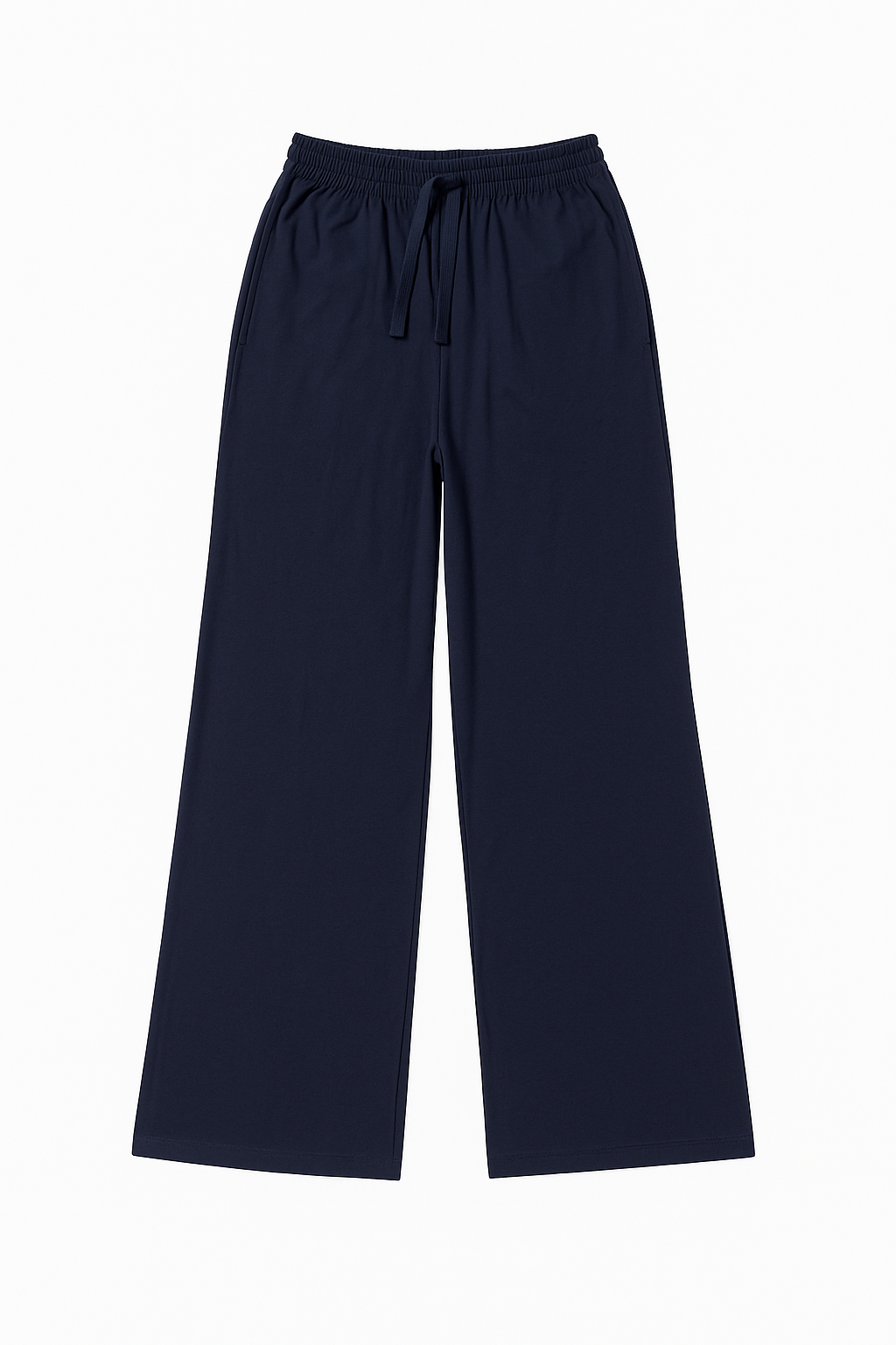 Unisex French Terry Wide-Leg Pants Secondary image