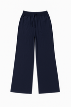 Unisex French Terry Wide-Leg Pants
